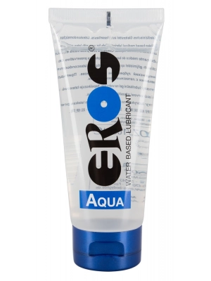 Lubrikačné gély na vodnej báze - Eros Aqua Tube Lubrikačný gél 200 ml - 6151370000