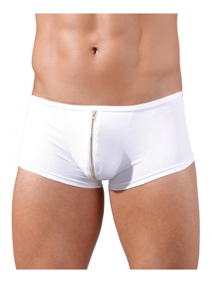 Erotická bielizeň pre mužov - Svenjoyment Pánske boxerky Angelo so zipsom - biele - 21312852721 - L