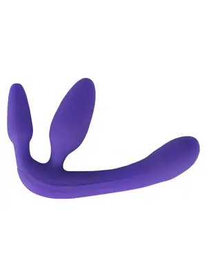 Nasadzovacie penisy, strap-on - You2Toys Triple Teaser vibračný strapless strap-on - 5941480000