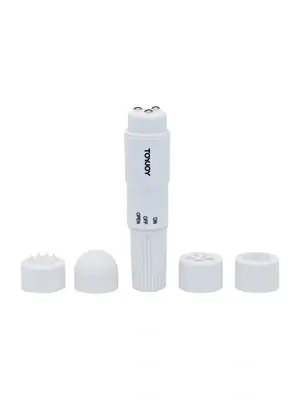 Mini vibrátory - Stimulátor Rakeťák biely - s10322white