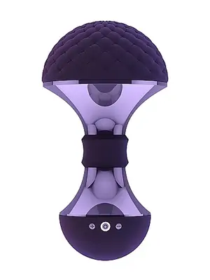 Masážne hlavice - VIVE Enoki Purple - dobíjecí masážní hlavice - VIVE025PUR