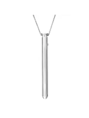 Luxusné vibrátory - Crave Vesper náhrdelník strieborný - Vibrátor - E25572