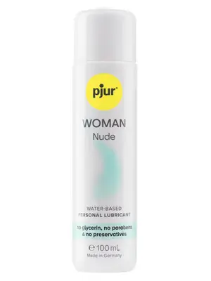 Lubrikačné gély na vodnej báze - Pjur Woman Nude lubrikačný gél 100 ml - 6122350000