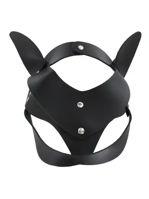 Masky, kukly a pásky cez oči - Wanita Elegant Cat maska na oči čierna - wanC80952