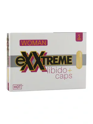 Povzbudenie libida - HOT Exxtreme Libido caps pre ženy 5 tabl. doplnok stravy - s90269