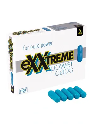 Lepšia erekcia - HOT Exxtreme Power caps pre mužov 5 tbl. doplnok stravy - s90266
