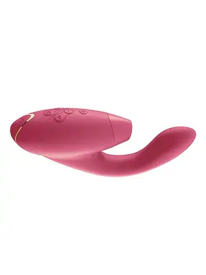Tlakové stimulátory na klitoris - Womanizer DUO masážny strojček ružový - ct090627