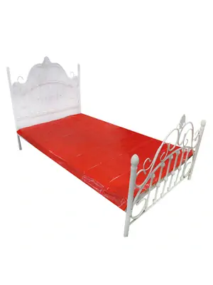 BDSM doplnky - BASIC X Lakovaná posteľná bielizeň - PVC prestieradlo červené - BSC00336