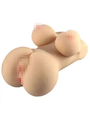 Vagíny - nevibračné - BASIC X FullServis - masturbátor s prsiami - BSC00300