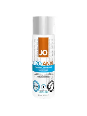 Lubrikanty pre análny sex - JO H2O Chladivý análny lubrikačný gél 60 ml - E25094