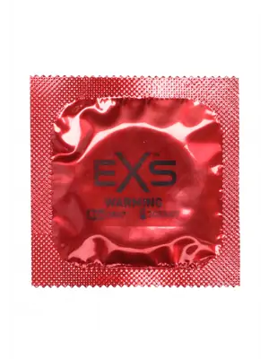 Špeciálne kondómy - EXS kondom Warming - 1 ks - shm144EXSWARMING-ks