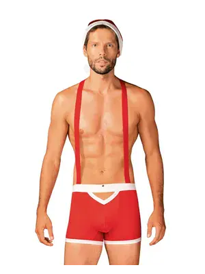 Erotická bielizeň pre mužov - Obsessive Mr Claus boxerky - 21805293741 - 2XL/3XL