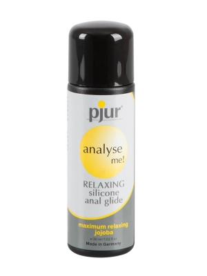 Silikónové lubrikačné gély - Pjur Analyse Me! Relaxing Anal Glide silikónový lubrikant  30 ml - 6165240000