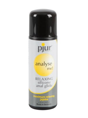 Silikónové lubrikačné gély - Pjur Analyse Me! Relaxing Anal Glide silikónový lubrikant 30 ml - 6165240000