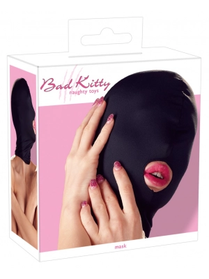 BDSM doplnky - Bad Kitty Maska s otvorom na ústa - matná - 24903661001