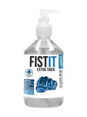 Lubrikanty na fisting - Fist-it Extra Thick Fisting lubrikačný gél s pumpičkou 500 ml - shmPHA291