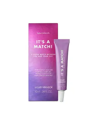 Stimulácia klitorisu a vagíny - Bijoux Indiscrets It´s a match! tekutý vibrátor na klitoris 10 ml - bb0348