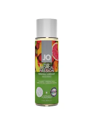 Lubrikačné gély s príchuťou alebo vôňou - JO H2O lubrikačný gél 60 ml - exotické ovocie - E32409