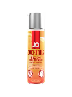 Lubrikačné gély s príchuťou alebo vôňou - JO H2O Lubrikačný gél - Sex on the beach 60 ml - E32782