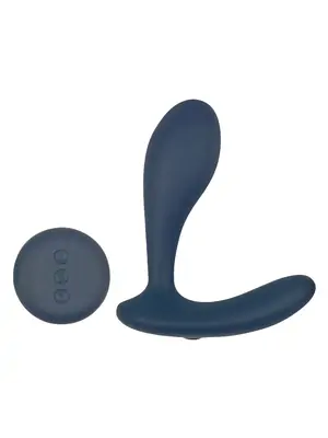 Vibračné análne kolíky - Romant Cily vibračný análny kolík na diaľkové ovládanie modrý - RMT131blue