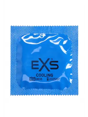 Špeciálne kondómy - EXS Cooling kondóm - 1 ks - shm144EXSCOOLING-ks