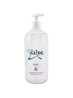 Lubrikačné gély na vodnej báze - Just Glide Toy lubrikačný gél 500 ml - 6259810000