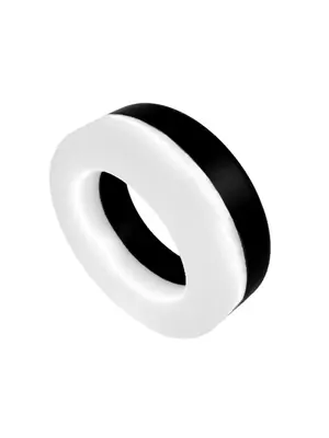 Erekčné krúžky nevibračné - BASIC X Remy erekčný krúžok biely - BSC00401