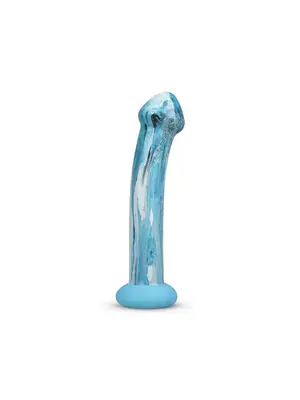 Klasické dildá - GILDO Ocean Ripple Sklenené dildo - ecGOC002