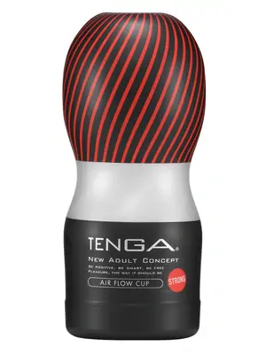 Nevibračné masturbátory - TENGA Air Flow Cup masturbátor - Strong - 50017220000