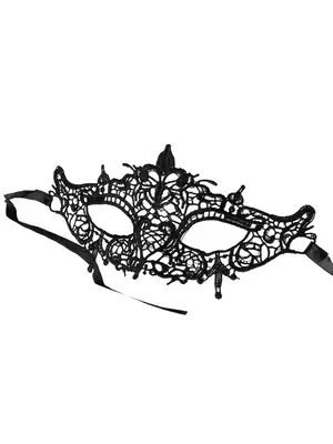 Masky, kukly a pásky cez oči - Karnevalová maska čipkovaná VI - maska890194