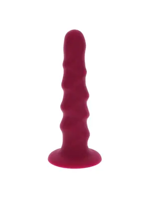 Dildá s prísavkou - Get Real Vrúbkované dildo 16 cm - s10145