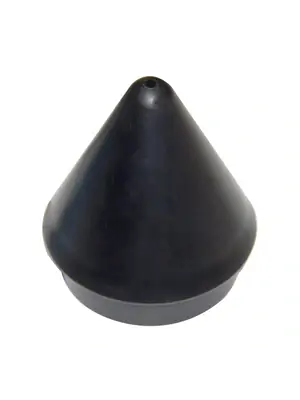 Príslušenstvo pre vákuové pumpy - BOOM LuvPump aplikačný kužeľ na navliekanie erekčného krúžku čierny - BOM00171
