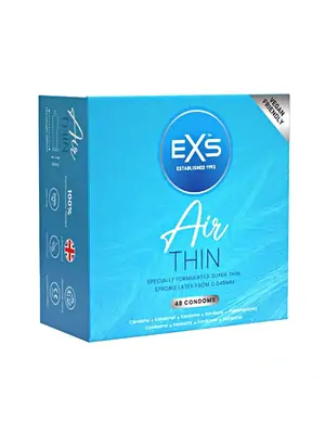 Veľké balenia kondómov - EXS Air Thin pack Kondómy 48 ks - shm48EXSAIR
