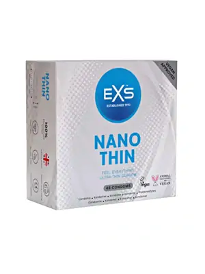 Ultra jemné a tenké kondómy - EXS Nano Thin pack Kondómy 48 ks - shm48EXSNANO