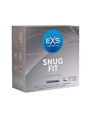 Extra malé kondómy - EXS Snug Fit pack Kondómy 48 ks - shm48EXSSNUG
