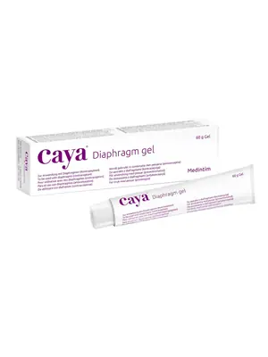 Ženské kondomy a pesary - Caya diafragma gél 60 ml - 4260635981129