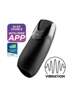 Vibračné masturbátory - Satisfyer Men Vibration+ masturbátor - sat9016570