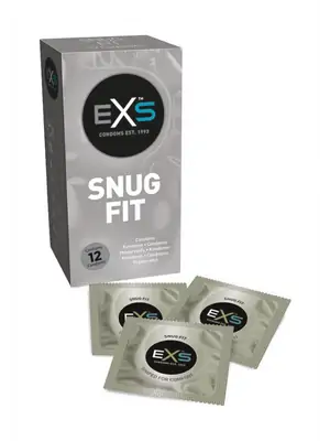 Extra malé kondómy - EXS Snug Fit Kondómy 12 ks - shm12EXSSNUG