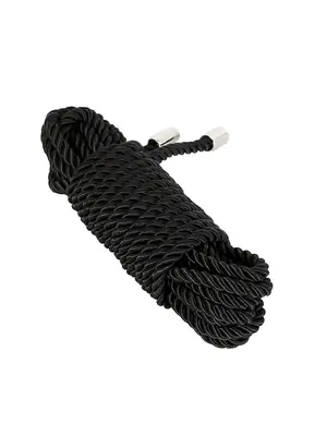Putá a bondage - BASIC X bondážne lano z polypropylénu 5 m čierne - BSC00437blk