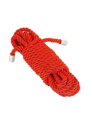 Putá a bondage - BASIC X bondážne lano z polypropylénu 10 m červené - BSC00436red