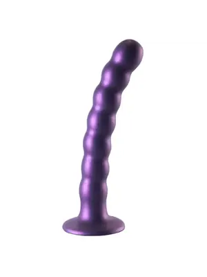 Análne dildá - OUCH! Beaded silicone G-spot dildo 17 cm - shmOU823MPU