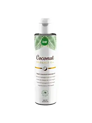 Masážne oleje - intt Coconut Masážny olej 150 ml - 5600692473936