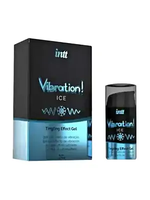 Stimulácia klitorisu a vagíny - intt Vibration! Ice Tingling effect gel 15 ml - 5600304015301