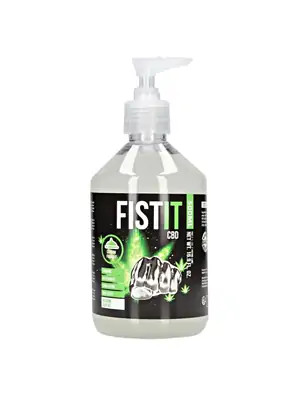 Lubrikačné gély na vodnej báze - Fist-it! CBD Lubrikačný gél 500 ml - shmPHA330