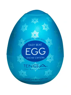 Masturbační vajíčka - Tenga Egg Snow Crystal masturbátor s chladivým účinkom - 50032880000-ks