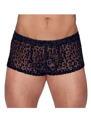 Erotická bielizeň pre mužov - NOIR Pánske boxerky vzor leopard - 21332531741 - XXL