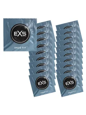 Extra malé kondómy - EXS Sada kondómov Snug Fit 20 ks - 8594072769382