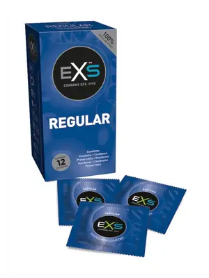 Štandardné kondómy - EXS Regular Kondómy 12 ks - shm12EXSREG