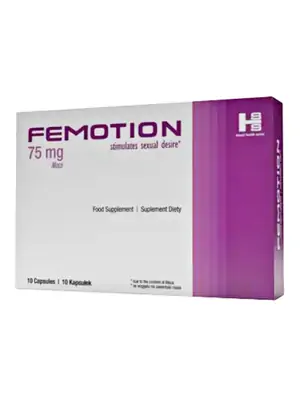 Povzbudenie libida - Femotion 75mg/10 kapsúl - doplnok stravy - 20660800