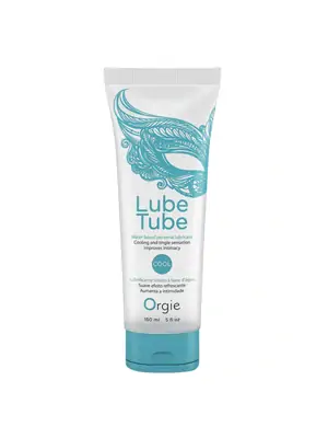 Chladivé a hřejivé lubrikační gely - Orgie Lube Tube Cool Lubrikačný gél 150 ml - shmOR-21074